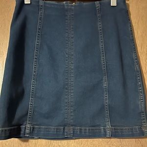 Free people denim miniskirt